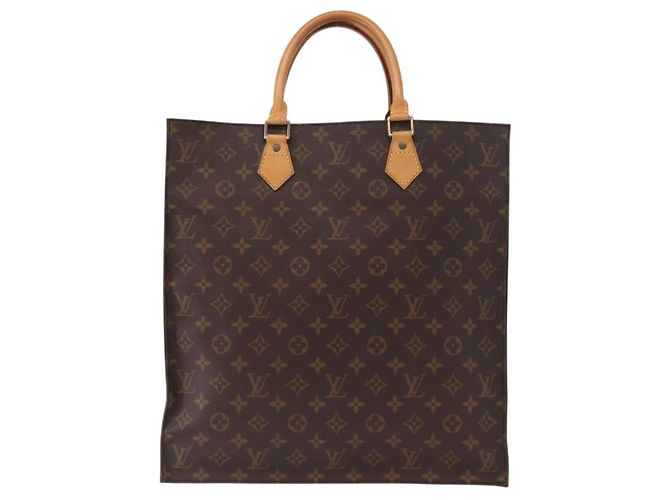 LOUIS VUITTON Monogram Sac Plat Handtasche M51140 LV Auth 156565 Monogramm - Ansicht 13