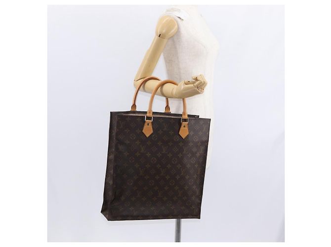 LOUIS VUITTON Monogram Sac Plat Handtasche M51140 LV Auth 156565 Monogramm - Ansicht 21