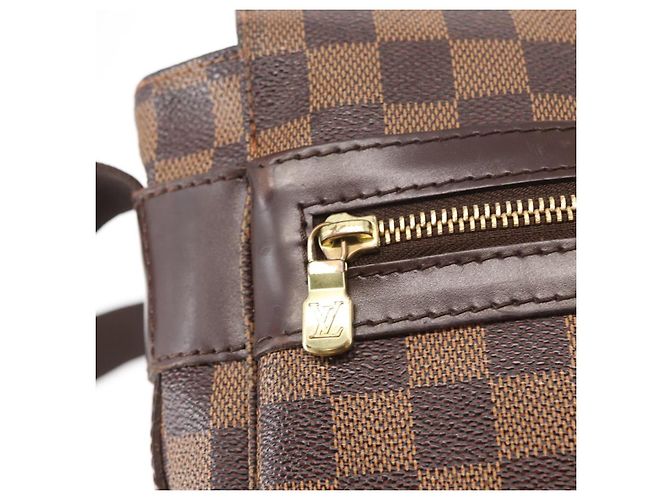 LOUIS VUITTON Borsa a Spalla Bastille Damier Ebene N45258 LV Auth ka989 - vista 10