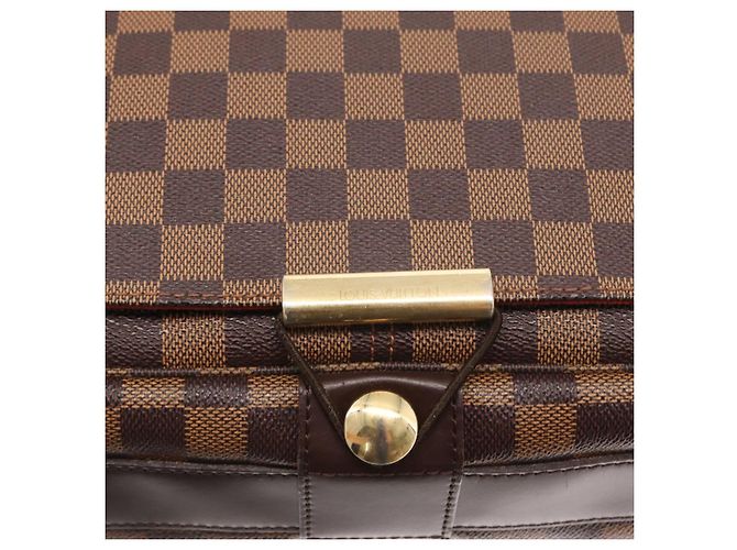 LOUIS VUITTON Borsa a Spalla Bastille Damier Ebene N45258 LV Auth ka989 - vista 17
