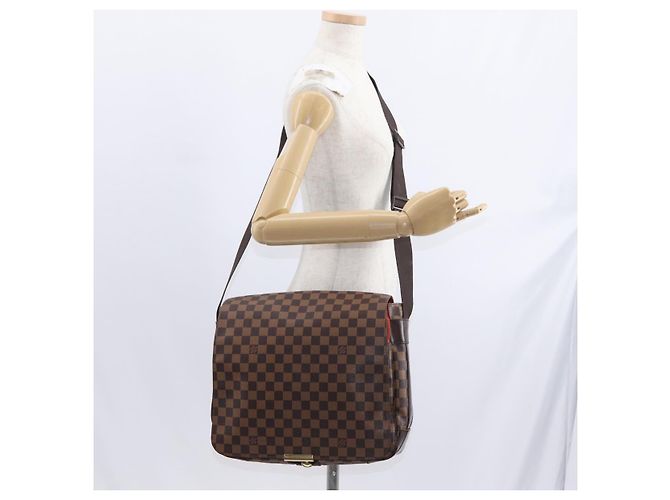 LOUIS VUITTON Borsa a Spalla Bastille Damier Ebene N45258 LV Auth ka989 - vista 24