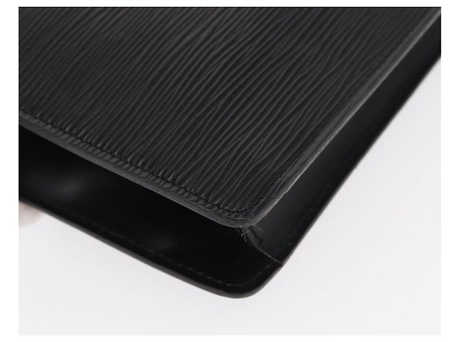 LOUIS VUITTON Clutch Epi Montaigne 27 Nero M52652 LV Auth ep12214 - vista 15