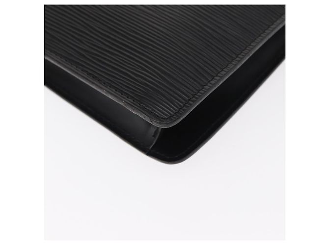 LOUIS VUITTON Clutch Epi Montaigne 27 Nero M52652 LV Auth ep12214 - vista 16