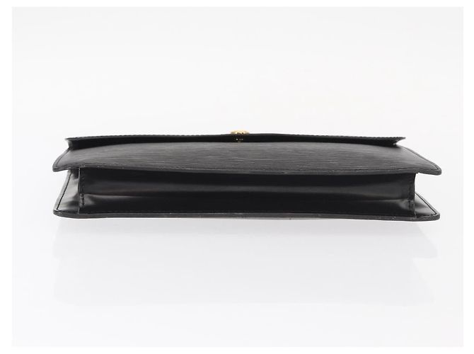 LOUIS VUITTON Clutch Epi Montaigne 27 Nero M52652 LV Auth ep12214 - vista 6