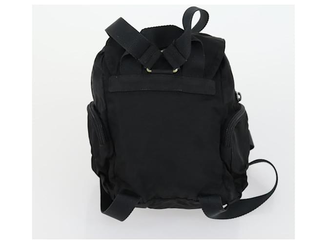 PRADA Borsa a Mano Nylon 3 Pezzi Nera Auth 151495 Nero - vista 17