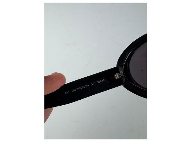 Occhiali da sole Gucci Marmont Vintage Neri Nero - vista 5