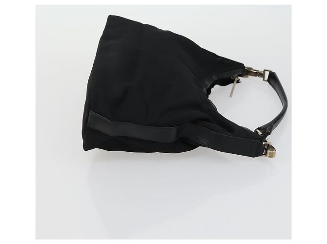 Borsa a Spalla GG Canvas Gucci Nylon 3 Pezzi Nera Auth 151641 Nero - vista 11