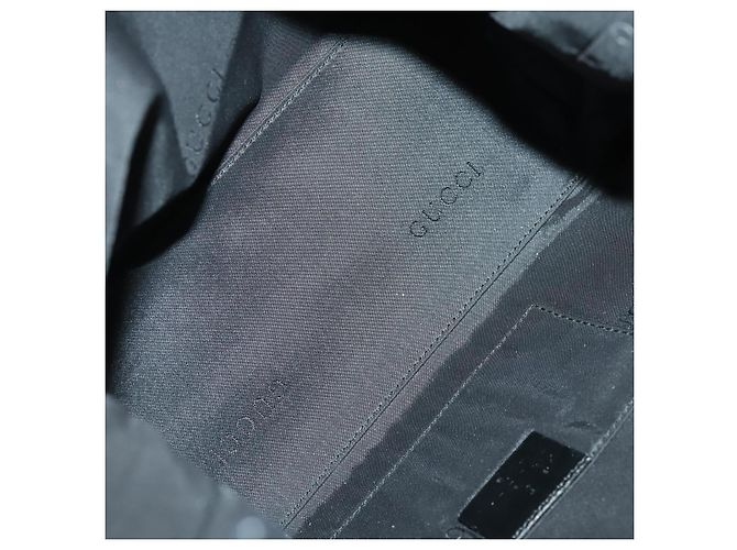 Borsa a Spalla GG Canvas Gucci Nylon 3 Pezzi Nera Auth 151641 Nero - vista 15