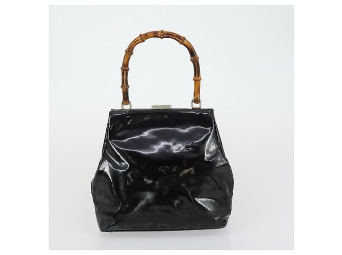 Borsa a Spalla GG Canvas Gucci Nylon 3 Pezzi Nera Auth 151641 Nero - vista 16