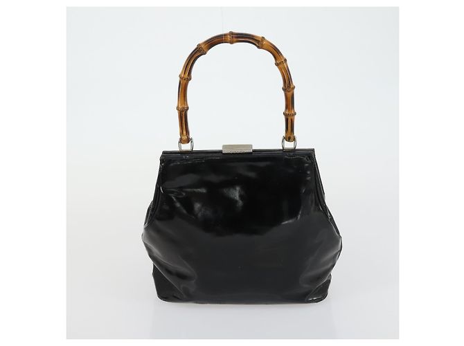 Borsa a Spalla GG Canvas Gucci Nylon 3 Pezzi Nera Auth 151641 Nero - vista 17