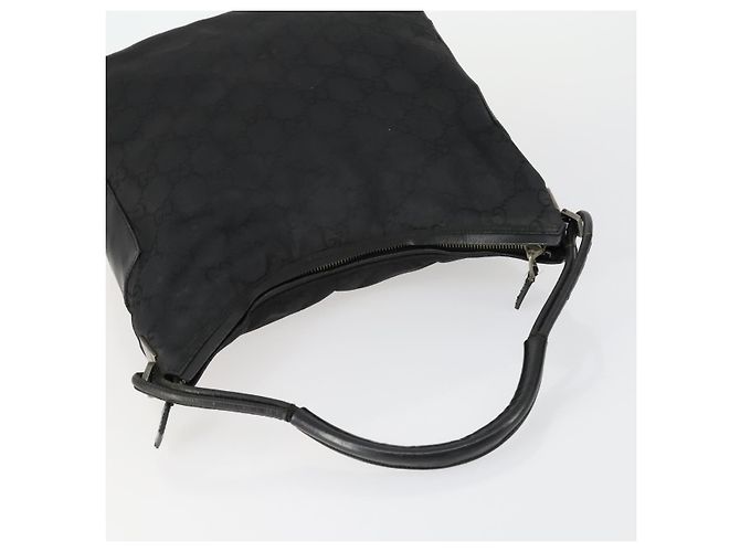 Borsa a Spalla GG Canvas Gucci Nylon 3 Pezzi Nera Auth 151641 Nero - vista 5