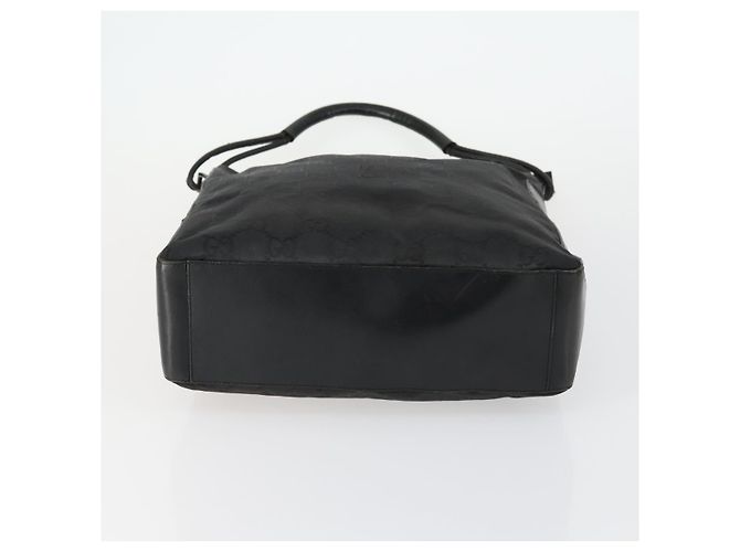 Borsa a Spalla GG Canvas Gucci Nylon 3 Pezzi Nera Auth 151641 Nero - vista 7