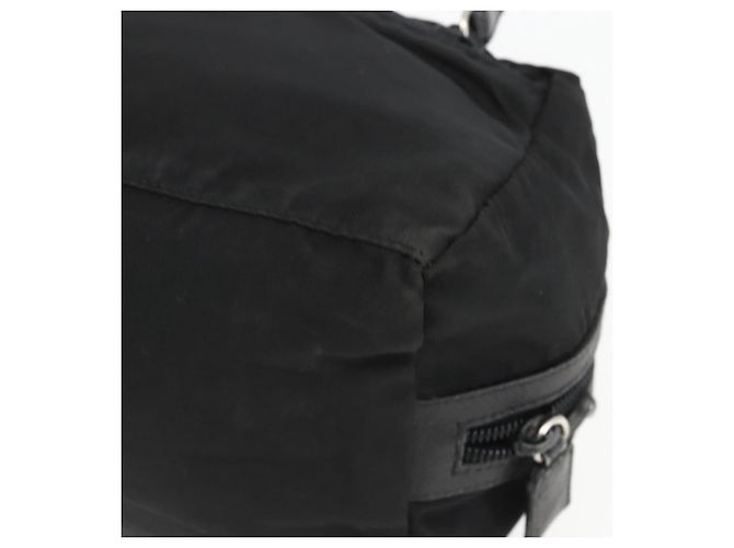 Prada Pochette in Nylon e Pelle Nera Auth bs31961 Nero - vista 15