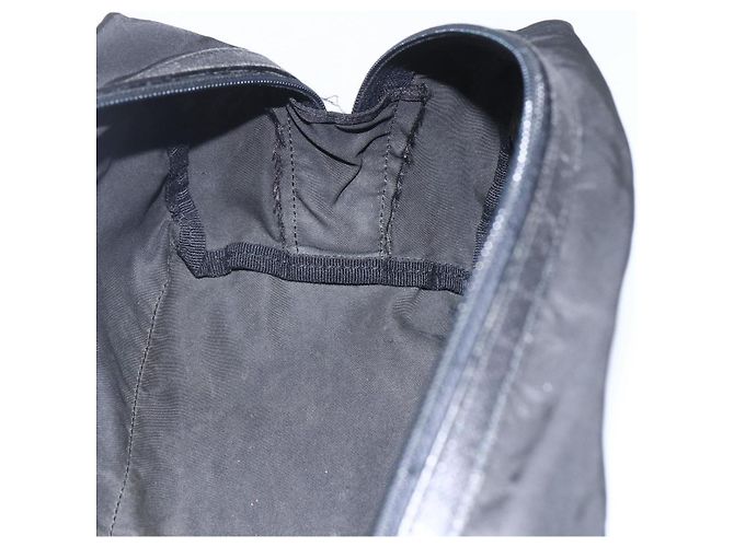 Prada Pochette in Nylon e Pelle Nera Auth bs31961 Nero - vista 19