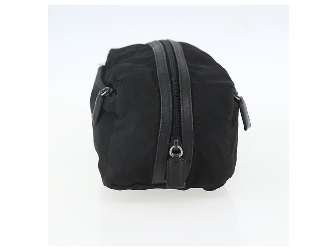 Prada Pochette in Nylon e Pelle Nera Auth bs31961 Nero - vista 3