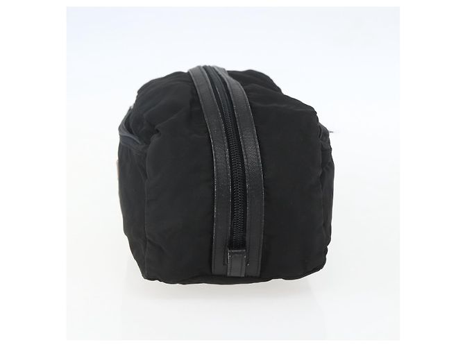 Prada Pochette in Nylon e Pelle Nera Auth bs31961 Nero - vista 4