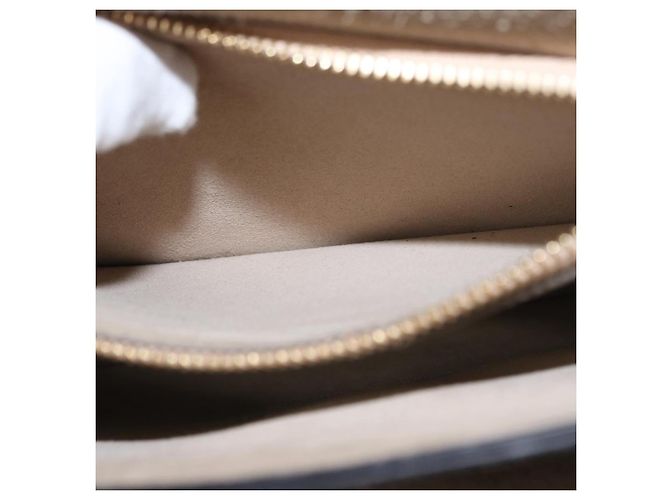 Chloé Borsa a Spalla Chloe Fay in Pelle Scamosciata Beige Oro Auth BA8909 D'oro - vista 26