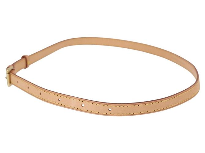 LOUIS VUITTON Ledergürtel 38,2" Beige LV Auth BA9210 - Ansicht 3