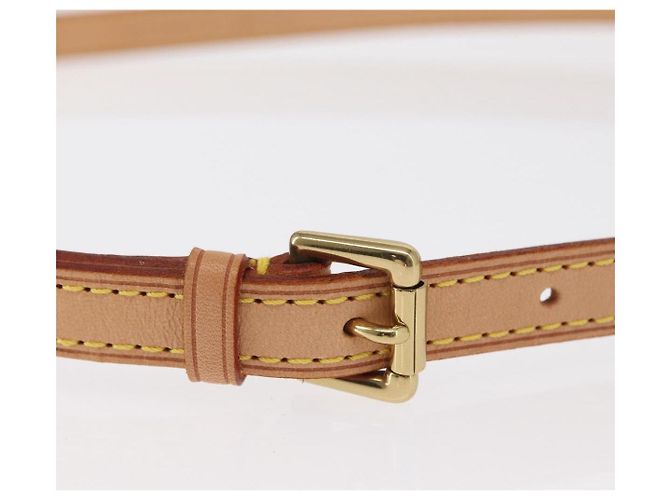 LOUIS VUITTON Ledergürtel 38,2" Beige LV Auth BA9210 - Ansicht 5