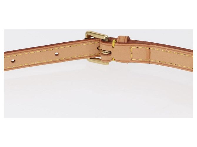 LOUIS VUITTON Ledergürtel 38,2" Beige LV Auth BA9210 - Ansicht 6