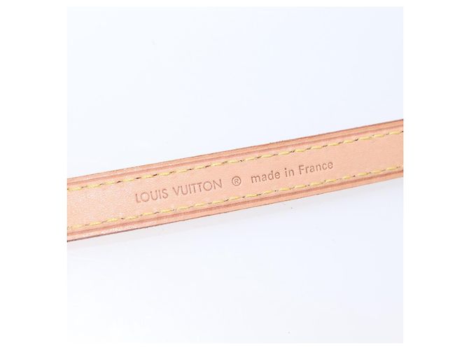 LOUIS VUITTON Ledergürtel 38,2" Beige LV Auth BA9210 - Ansicht 9