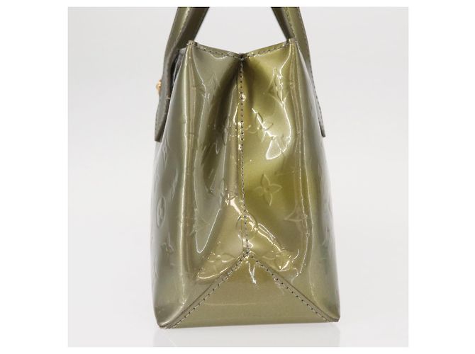 LOUIS VUITTON Borsa Wilshire PM Monogram Vernis Grigio Art Deco M91627 Auth 156778 - vista 3