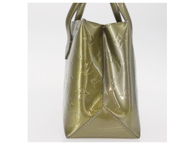 LOUIS VUITTON Borsa Wilshire PM Monogram Vernis Grigio Art Deco M91627 Auth 156778 - vista 4