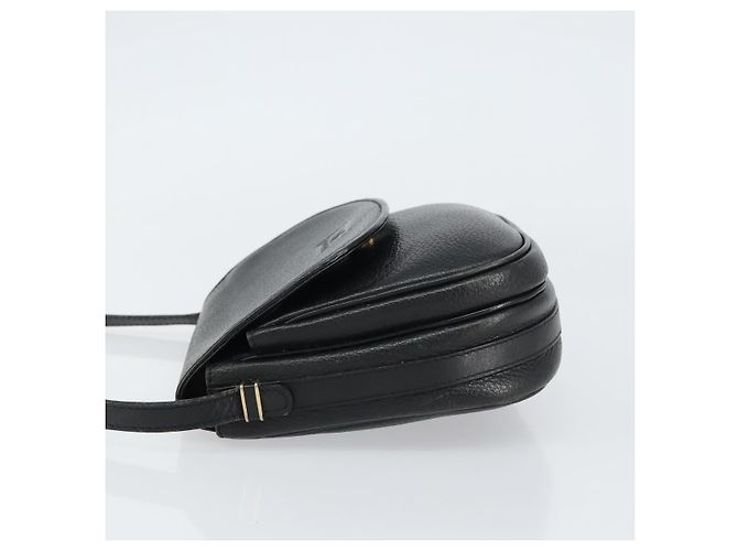 Autre Marque Borsa a Spalla Burberrys in Pelle Nera e Oro Auth ep12303 Nero D'oro - vista 4