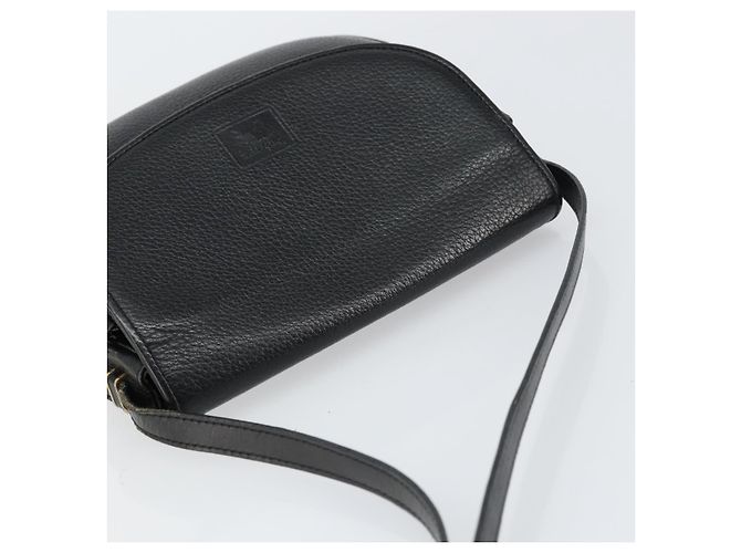 Autre Marque Borsa a Spalla Burberrys in Pelle Nera e Oro Auth ep12303 Nero D'oro - vista 6