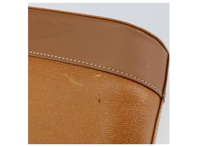 Burberry Tote Bag aus Leder Braun Gold Auth ep12232 Golden - Ansicht 10
