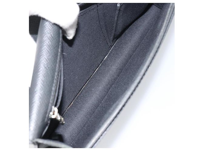 LOUIS VUITTON Clutch Taiga Belair Ardoise M32592 LV Auth ep12406 Grigio - vista 11