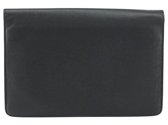 LOUIS VUITTON Clutch Taiga Belair Ardoise M32592 LV Auth ep12406 Grigio - vista 2