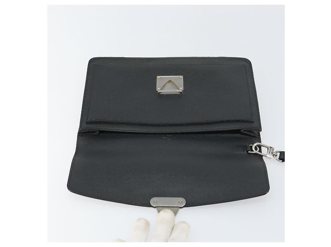 LOUIS VUITTON Clutch Taiga Belair Ardoise M32592 LV Auth ep12406 Grigio - vista 8