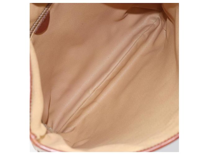 Céline Borsa Tote in Tela Macadam CELINE PVC Beige Oro Auth 156447 D'oro - vista 11