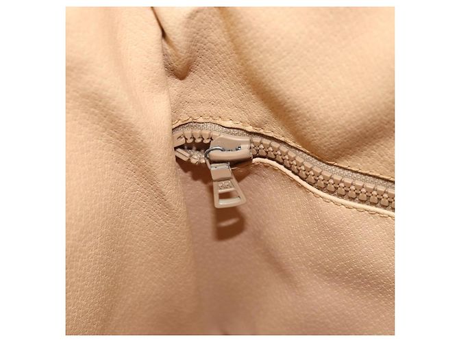 Céline Borsa Tote in Tela Macadam CELINE PVC Beige Oro Auth 156447 D'oro - vista 21