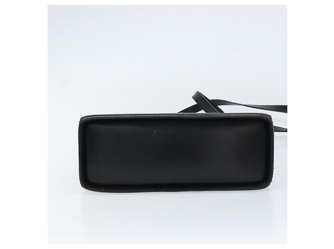 BALLY Borsa a mano in pelle 2 vie Nero Oro Auth 159743 D'oro - vista 5