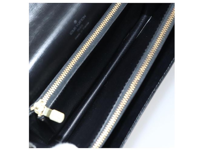 LOUIS VUITTON Borsa a Mano Epi Concorde Nera M52132 LV Auth ep12387 Nero - vista 10