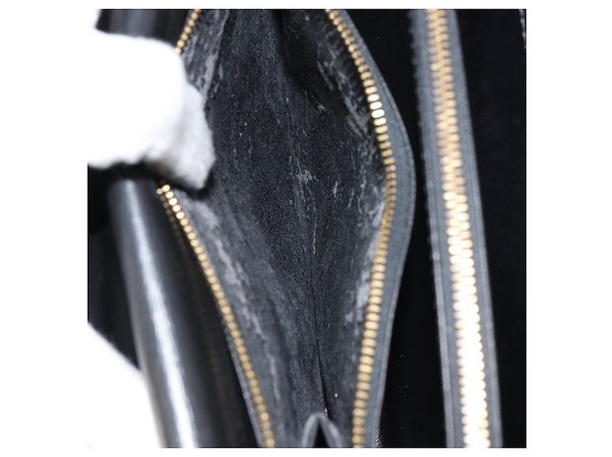 LOUIS VUITTON Borsa a Mano Epi Concorde Nera M52132 LV Auth ep12387 Nero - vista 11