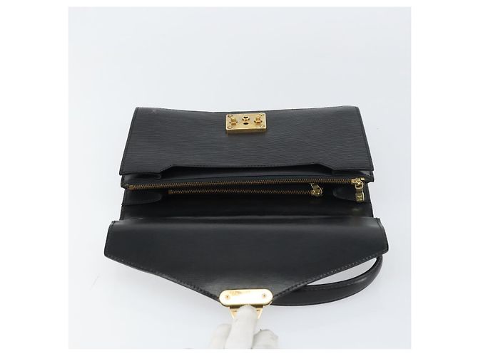 LOUIS VUITTON Borsa a Mano Epi Concorde Nera M52132 LV Auth ep12387 Nero - vista 18