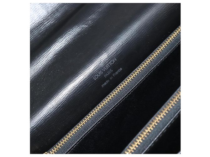 LOUIS VUITTON Borsa a Mano Epi Concorde Nera M52132 LV Auth ep12387 Nero - vista 19