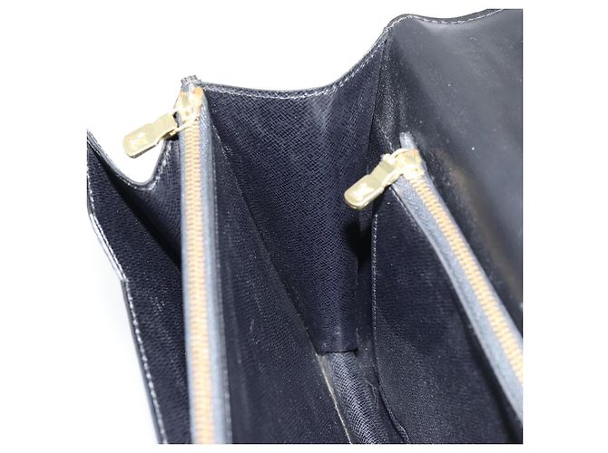 LOUIS VUITTON Borsa a Mano Epi Concorde Nera M52132 LV Auth ep12387 Nero - vista 21
