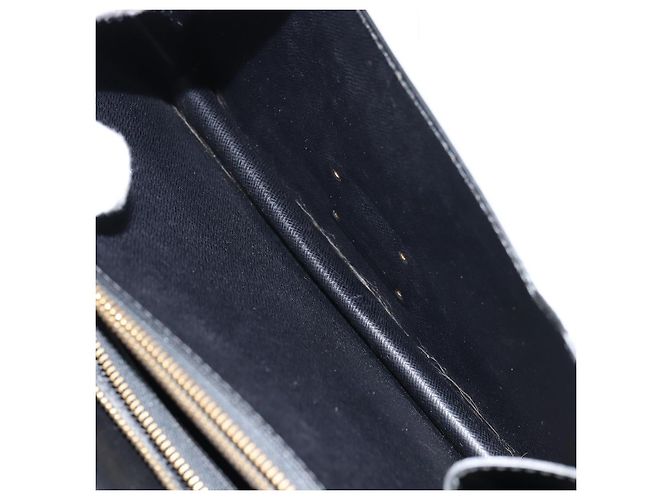 LOUIS VUITTON Borsa a Mano Epi Concorde Nera M52132 LV Auth ep12387 Nero - vista 25