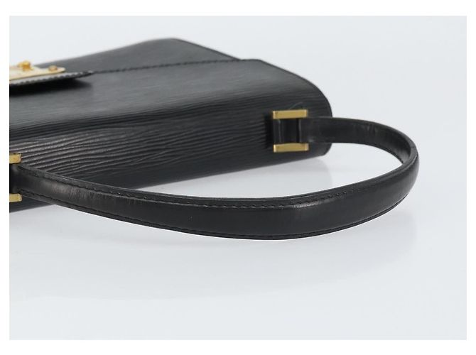 LOUIS VUITTON Borsa a Mano Epi Concorde Nera M52132 LV Auth ep12387 Nero - vista 7
