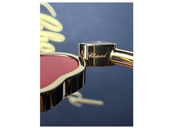 Bracciale Chopard Happy Hearts realizzato in pregiato oro rosa 750 (18 carati). D'oro - vista 13