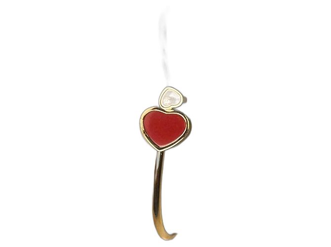 Bracciale Chopard Happy Hearts realizzato in pregiato oro rosa 750 (18 carati). D'oro - vista 15