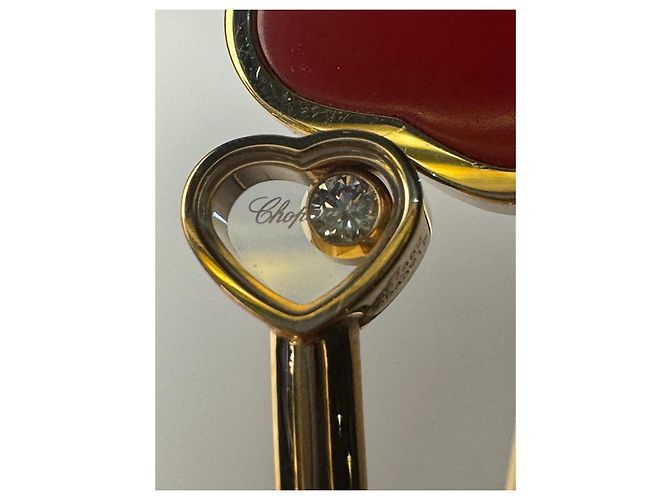 Bracciale Chopard Happy Hearts realizzato in pregiato oro rosa 750 (18 carati). D'oro - vista 6
