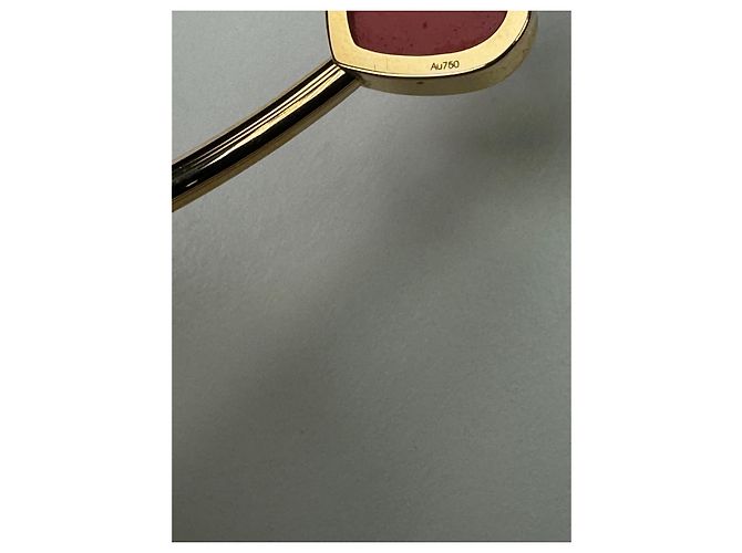 Bracciale Chopard Happy Hearts realizzato in pregiato oro rosa 750 (18 carati). D'oro - vista 7
