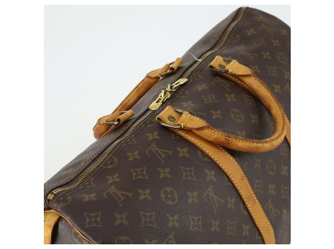 LOUIS VUITTON Borsa Boston Monogram Keepall 50 M41426 LV Auth ep12311 Monogramma - vista 6