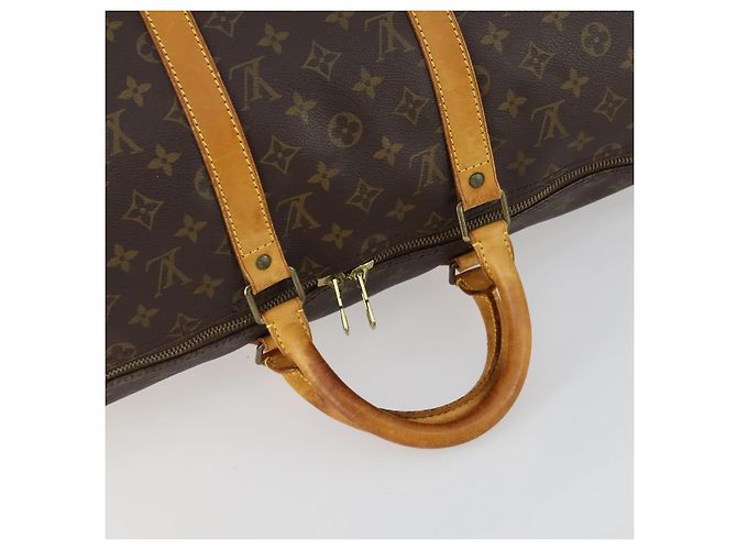 LOUIS VUITTON Borsa Boston Monogram Keepall 50 M41426 LV Auth ep12311 Monogramma - vista 7