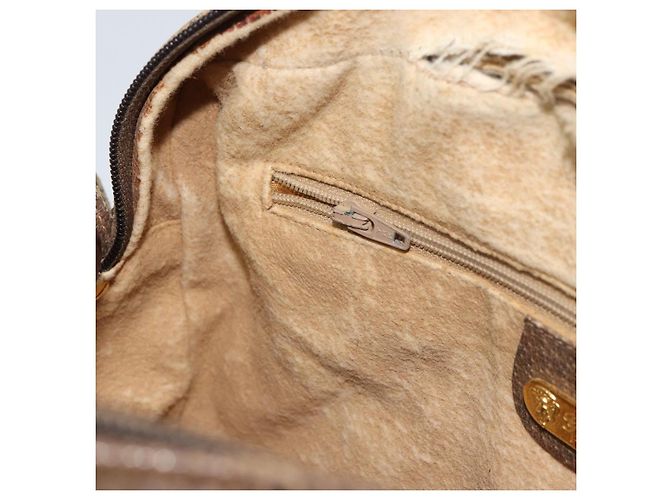 Gucci Borsa a Spalla GG Supreme PVC Beige Oro Auth ep12302 D'oro - vista 22